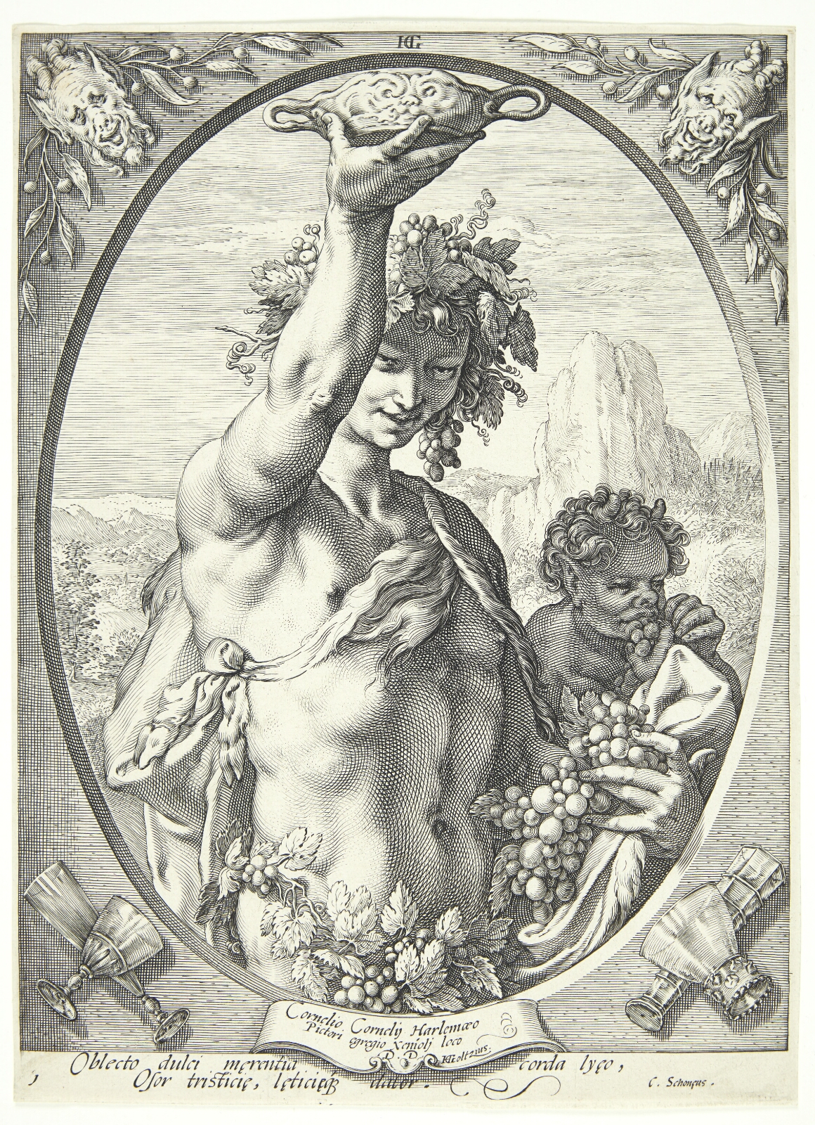 Hendrick Goltzius, Bakkus