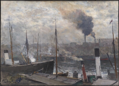 View from a Harbour in Paris