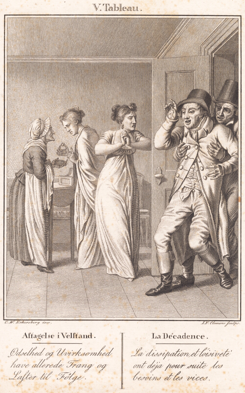 J.F. Clemens, Lotterisedlen