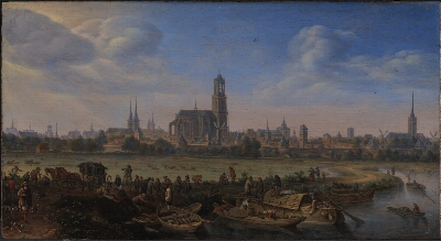 View of Utrecht, Saftleven, Herman, 1624-1685
