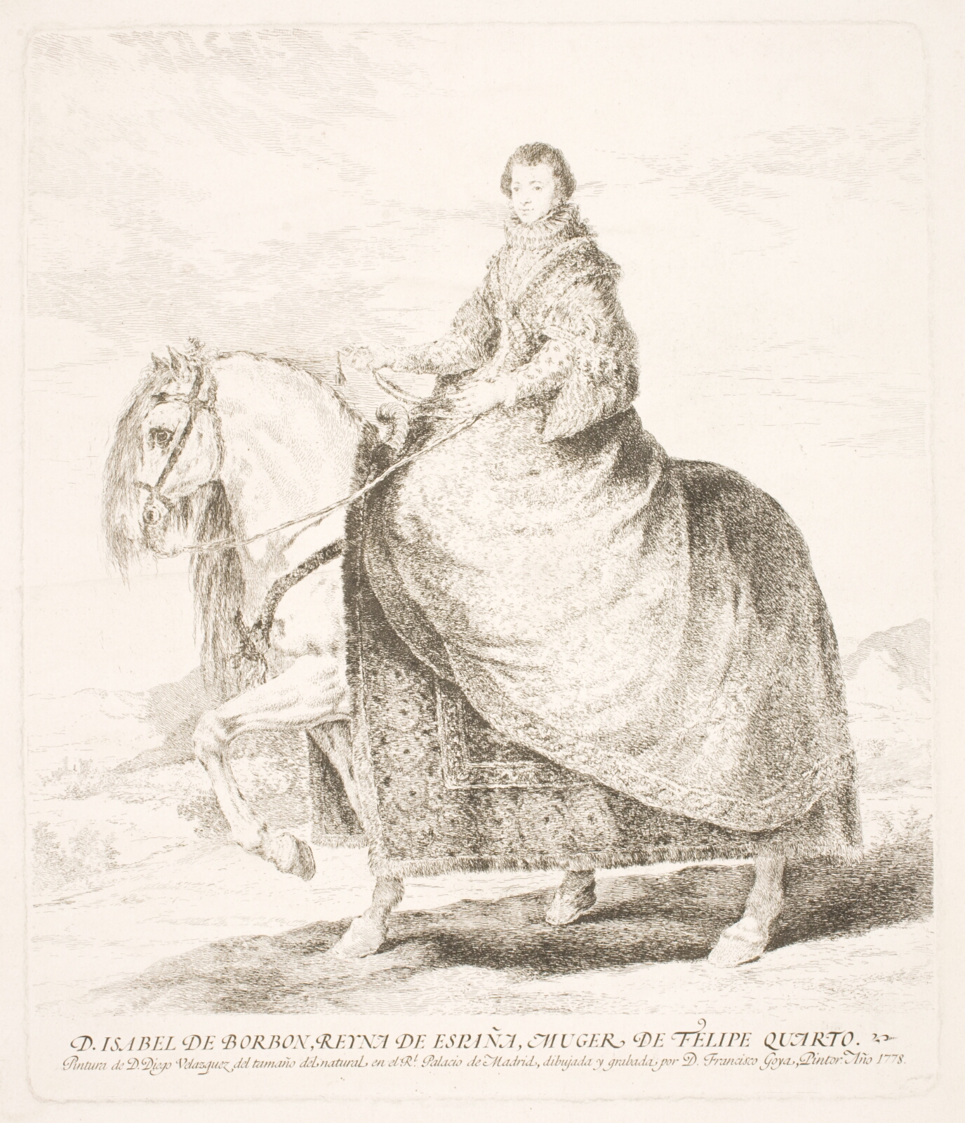 Francisco de Goya, Isabella af Bourbon