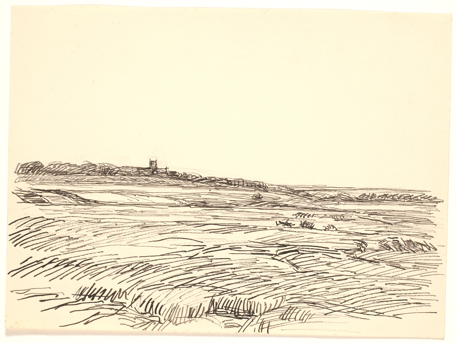 Fritz Syberg, Landskab med kirke
