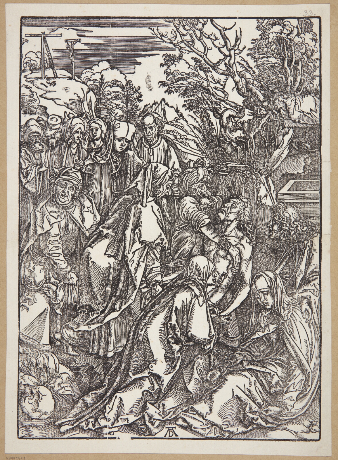 Albrecht Dürer, Gravlæggelsen