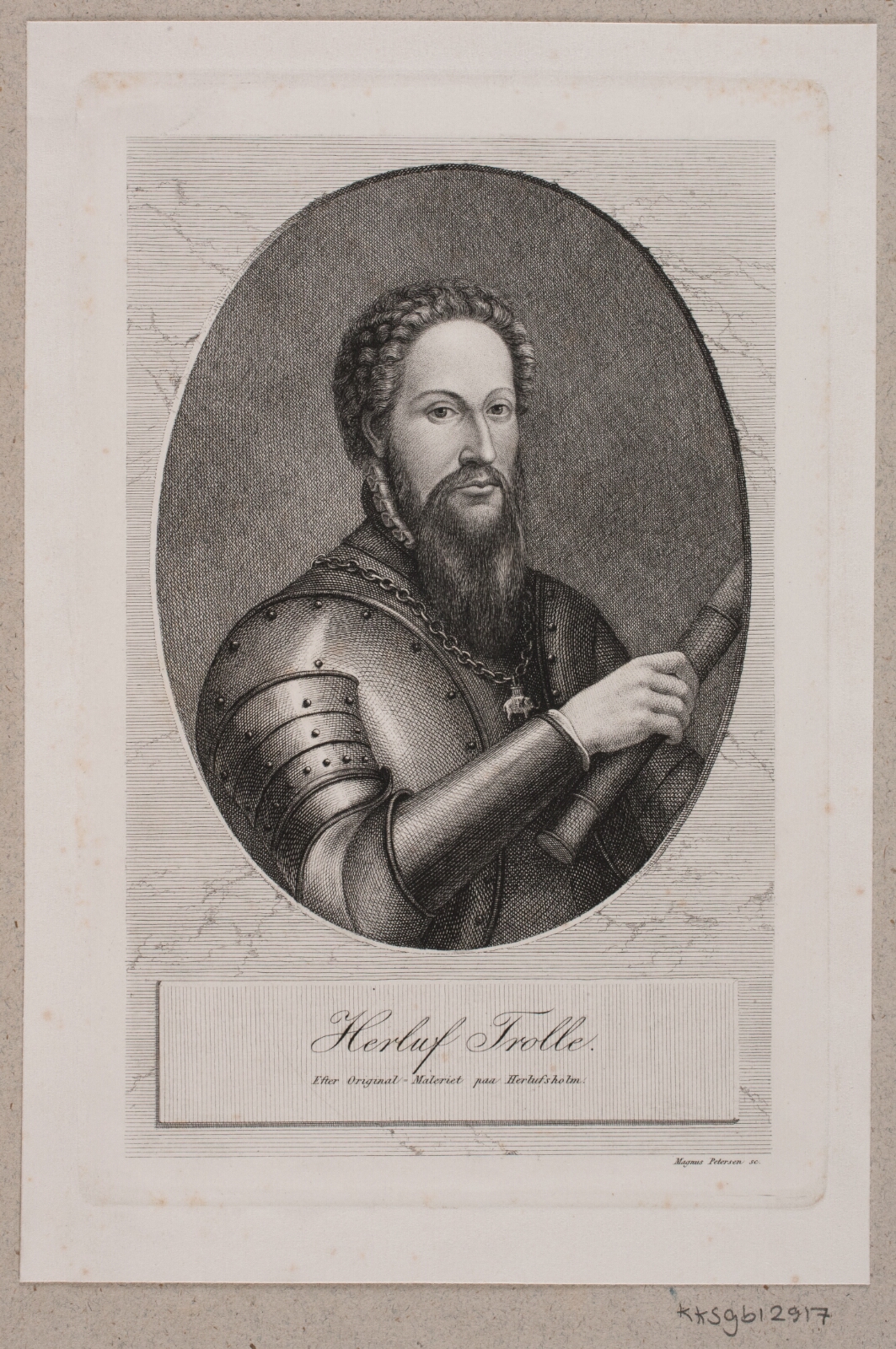 Julius Magnus-Petersen, Herluf Trolle. Efter maleri på Herlufholm