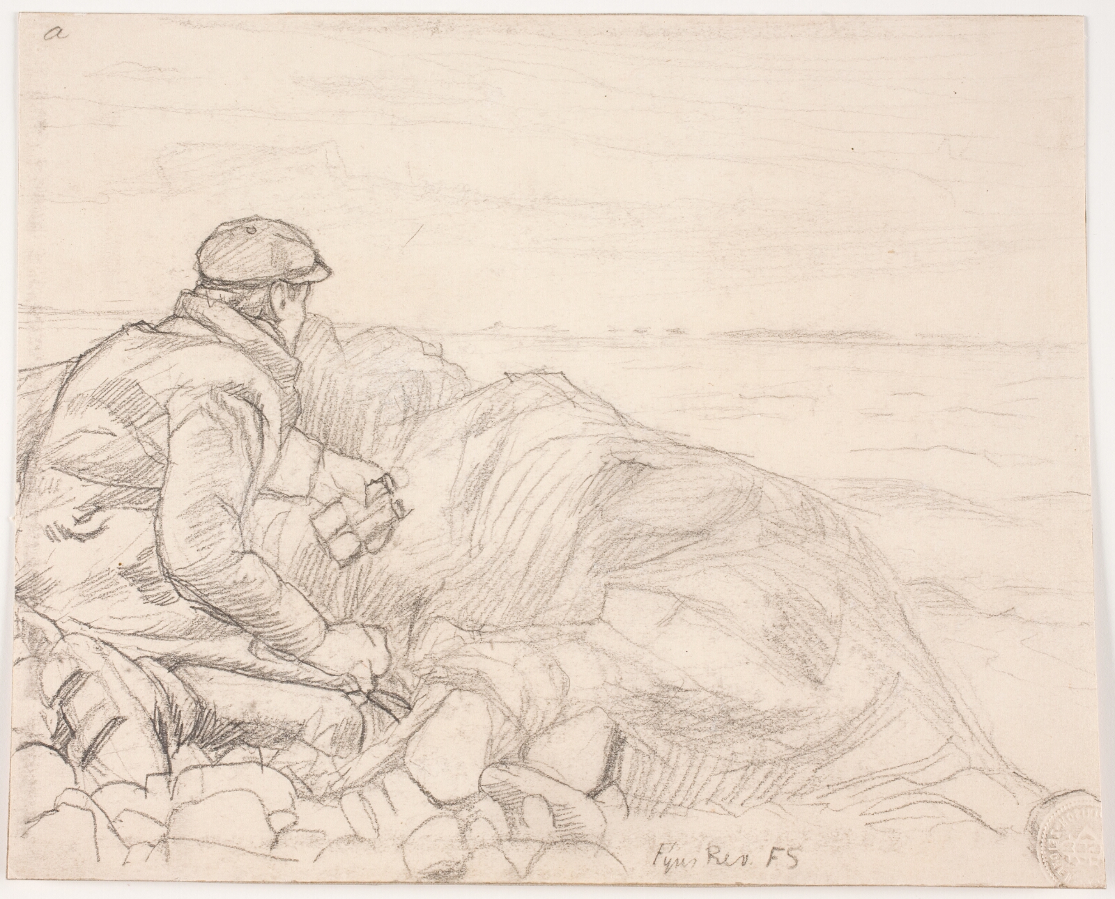 Fritz Syberg, Johannes Larsen gør studier