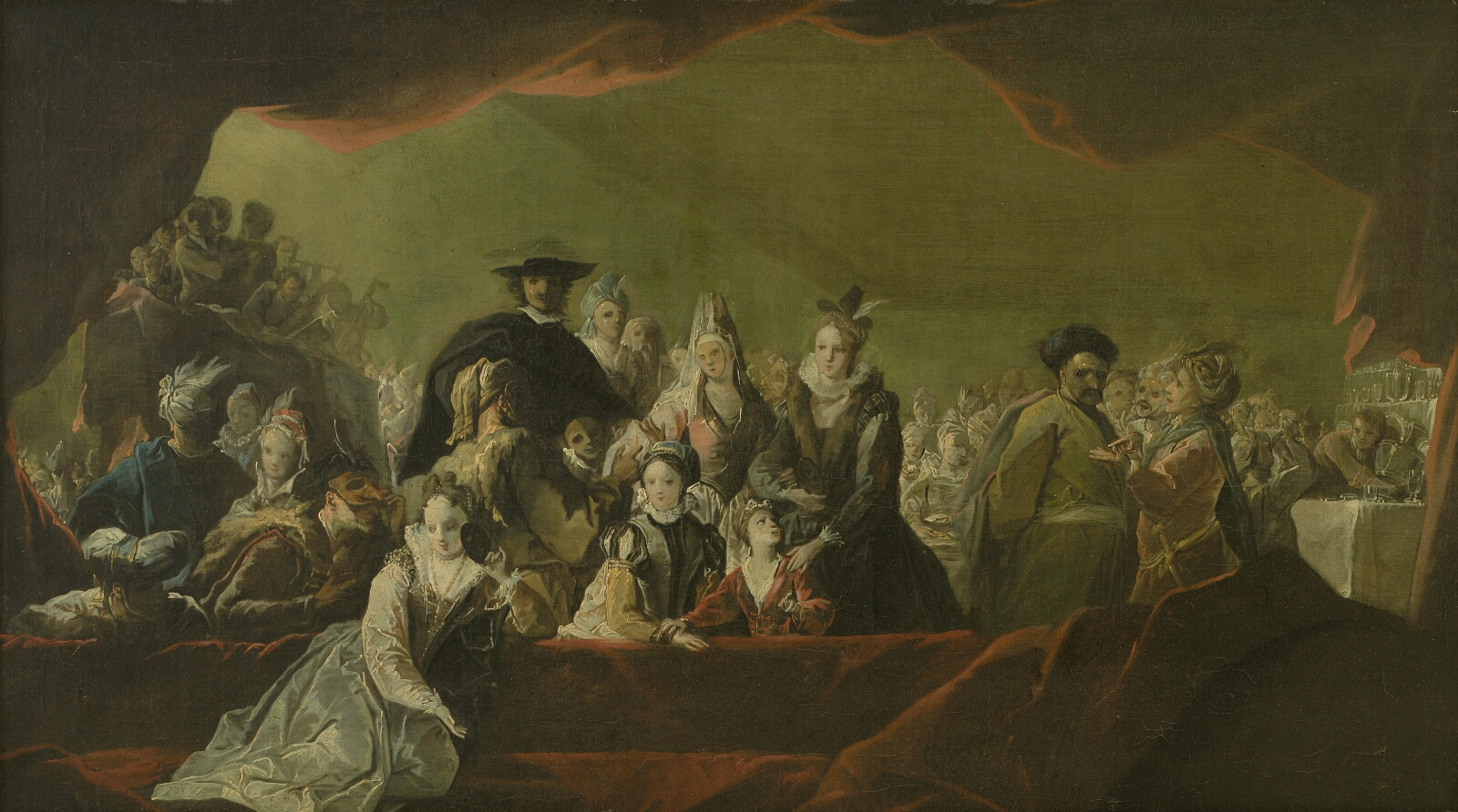Bénoit Le Coffre, Et maskebal