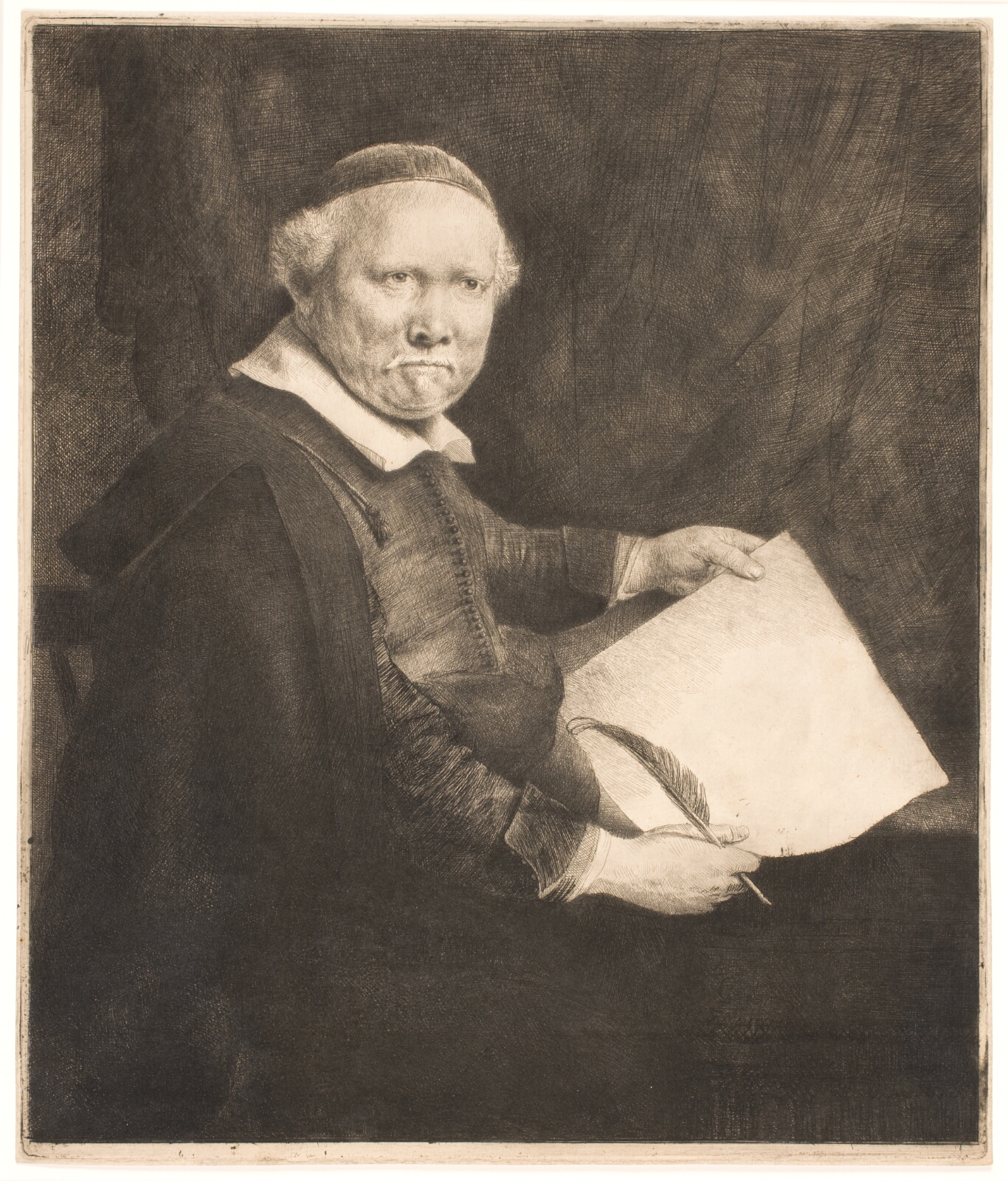 Rembrandt van Rijn, Lieven Willemsz van Coppenol, skrivelærer