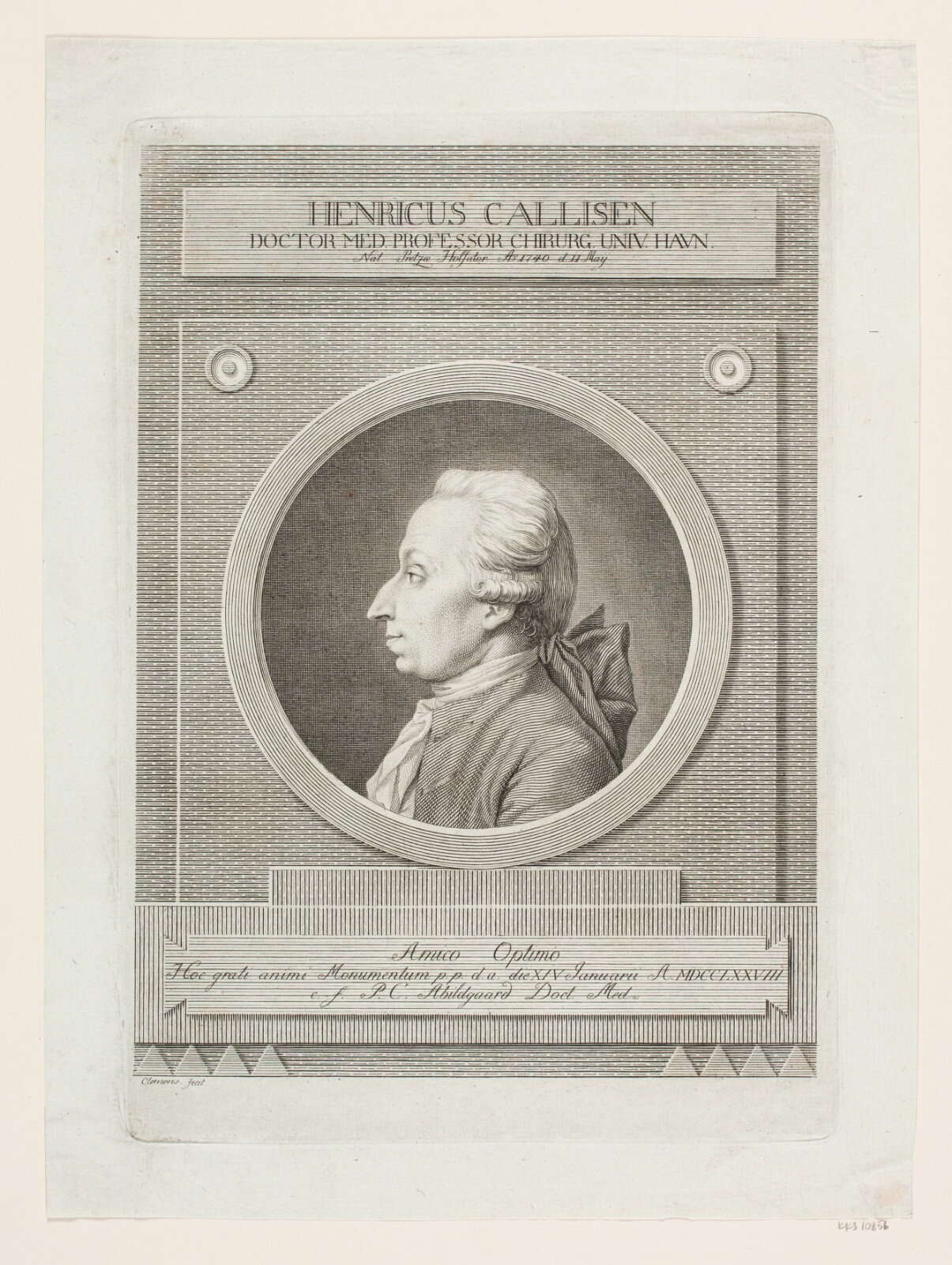 J.F. Clemens, Heinrich Callisen
