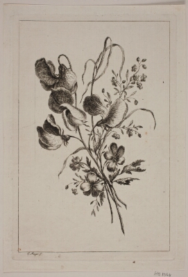 En Buket Blomster, Meyer, Elias, 1763-1809