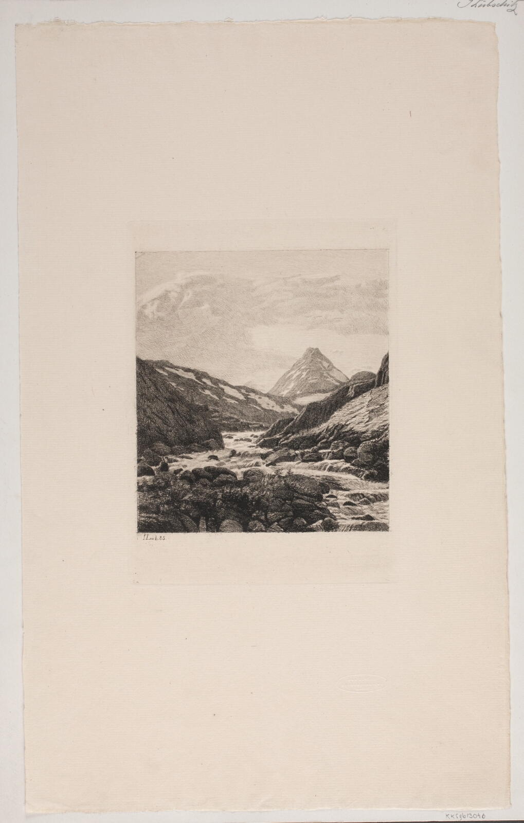 John Lübschitz, Klippelandskab