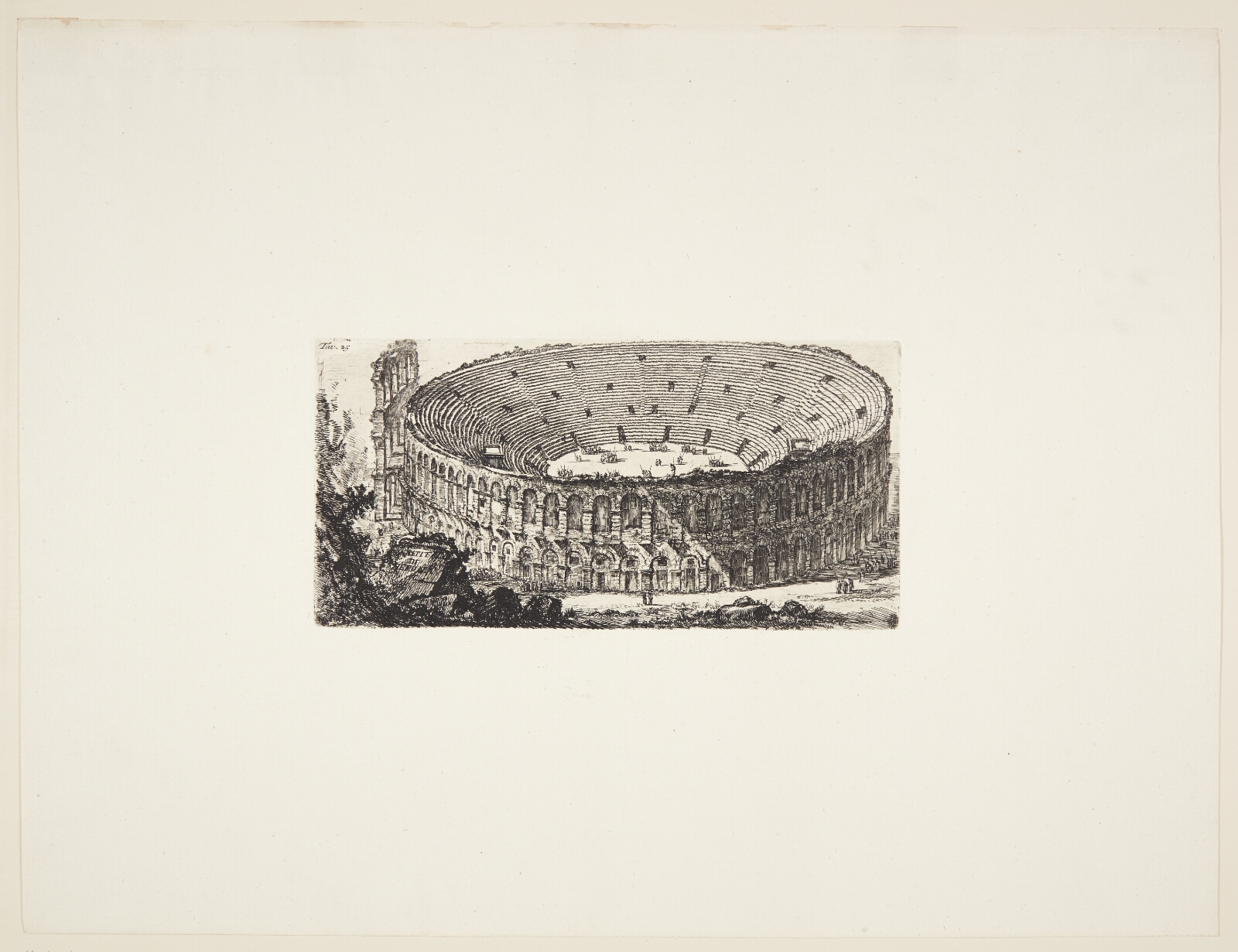 Giovanni Battista Piranesi, Verona's amfiteater