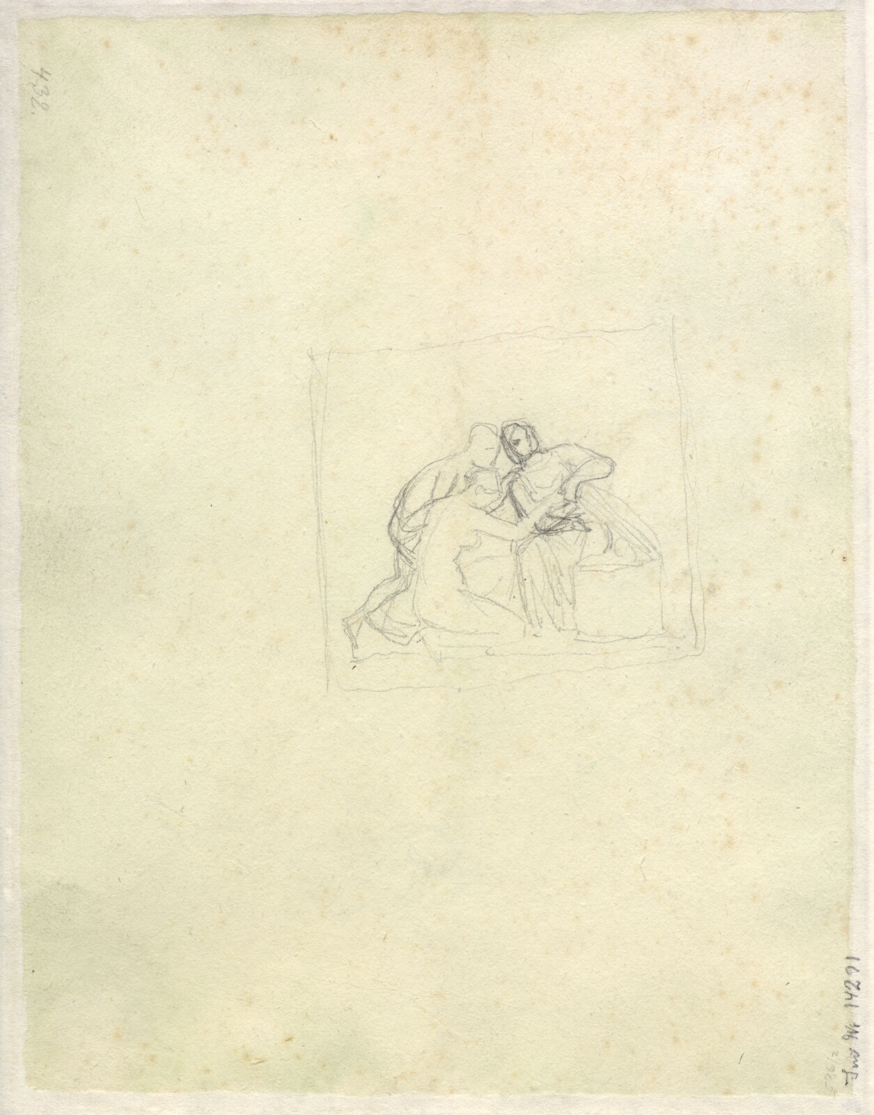 C.W. Eckersberg, Studie til billedet af Cekrops døtre.