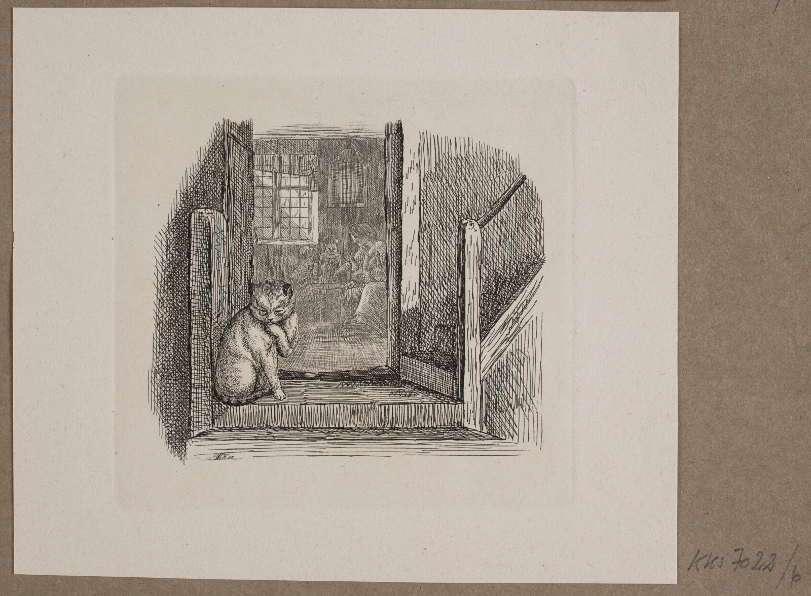 Vilhelm Kyhn, Illustration til O. Specter, "Fabler for Børn"