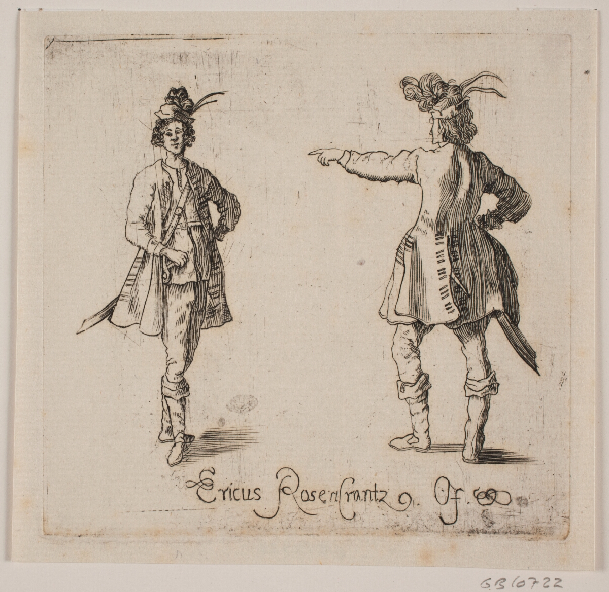 To ungarer, 1612 – 1681, Erik Rosenkrantz, Jacques Callot | SMK Open