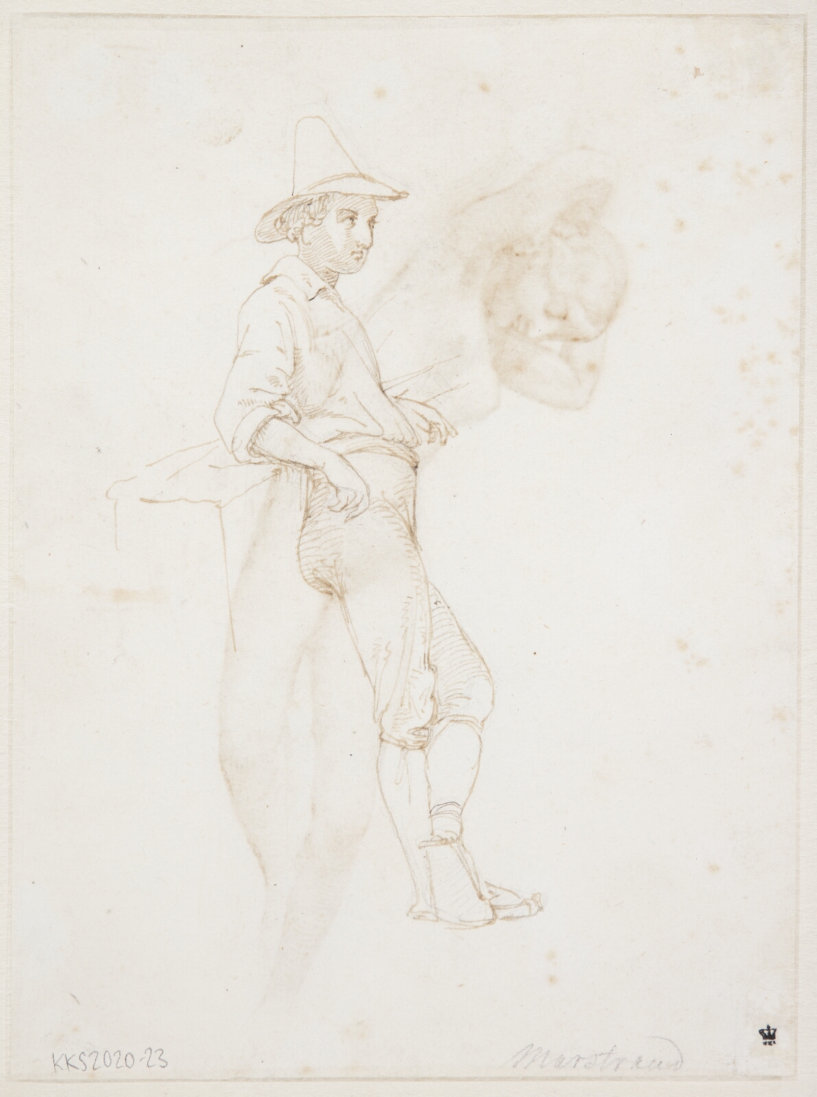 Wilhelm Marstrand, Italiensk bonde