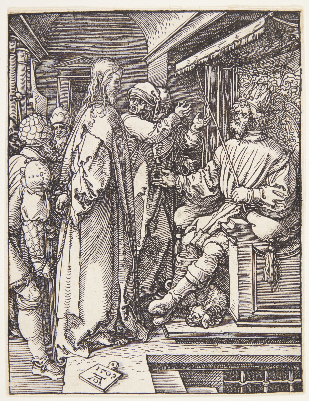 Albrecht Dürer, Kristus for Herodes