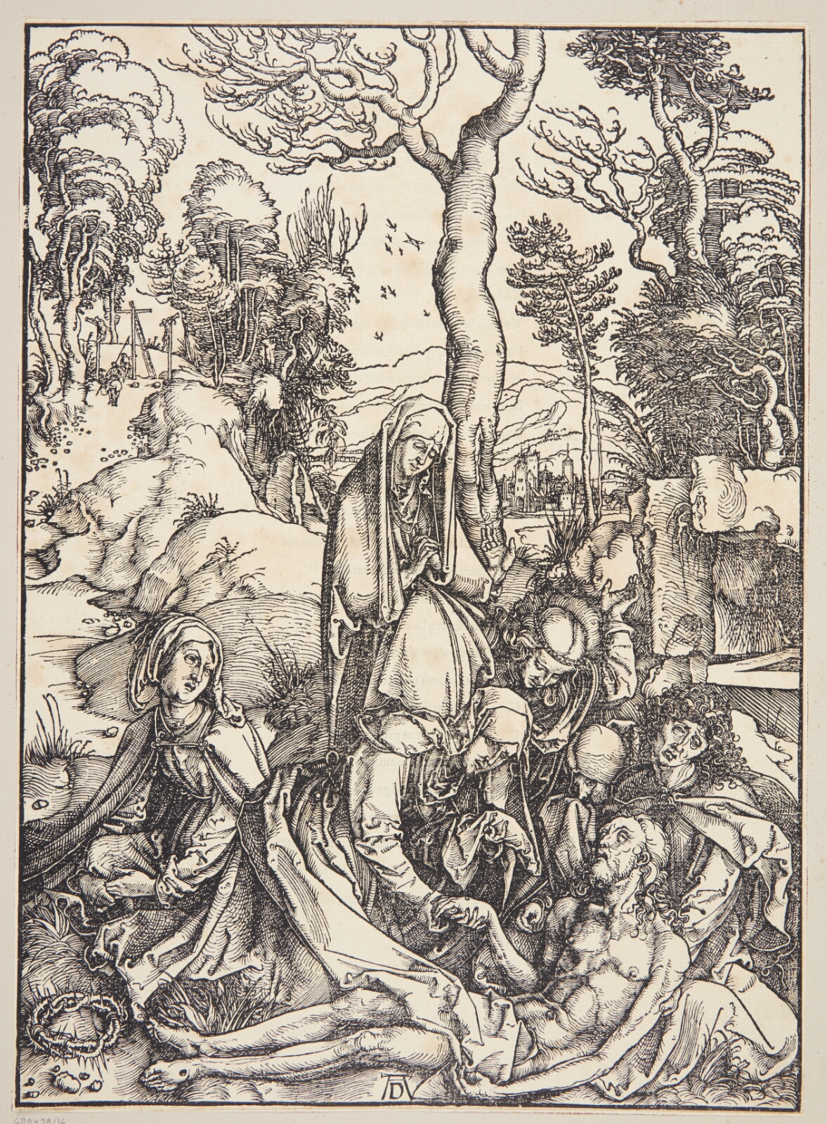 Albrecht Dürer, Begrædelsen