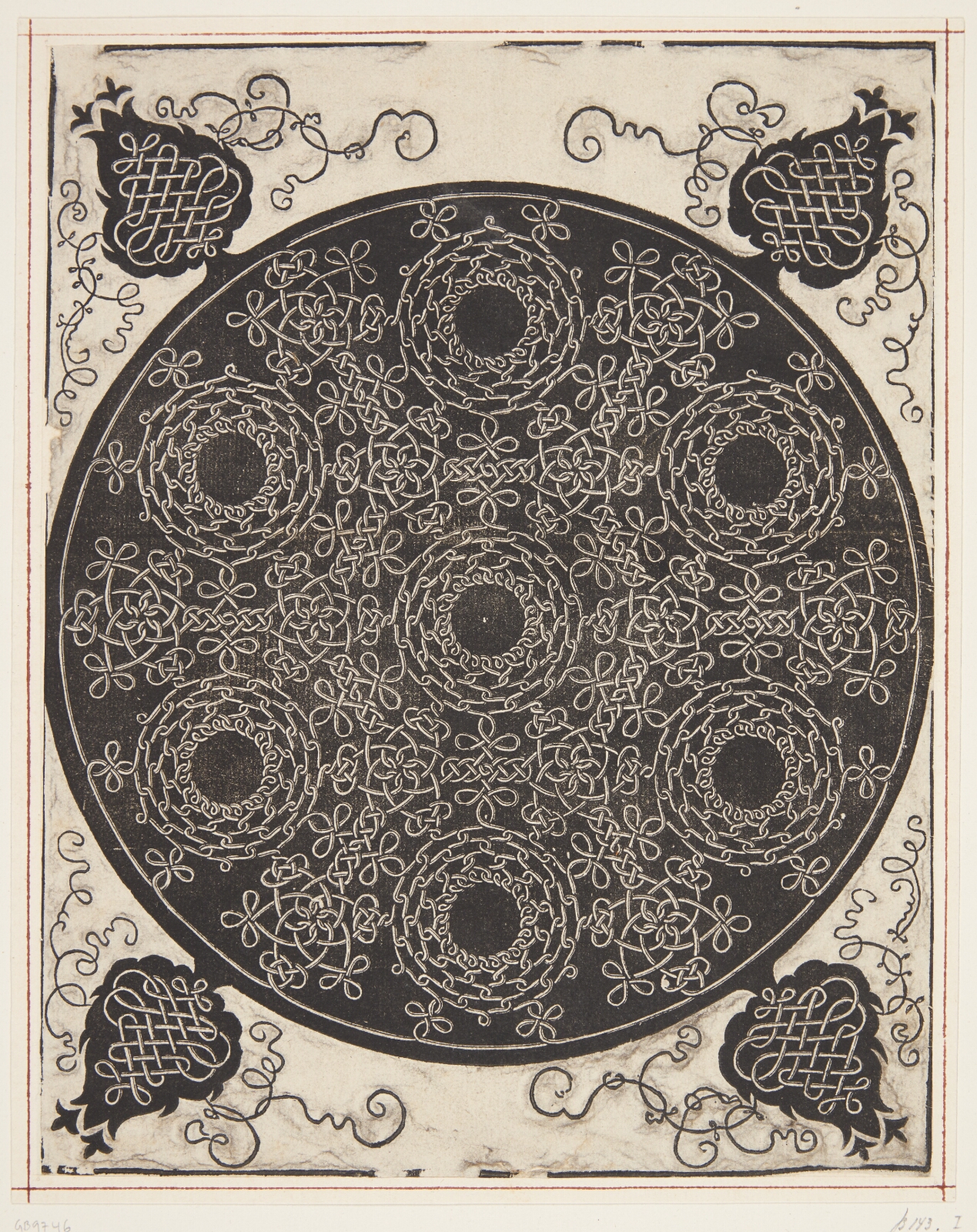 Albrecht Dürer, Knob med syv ringe
