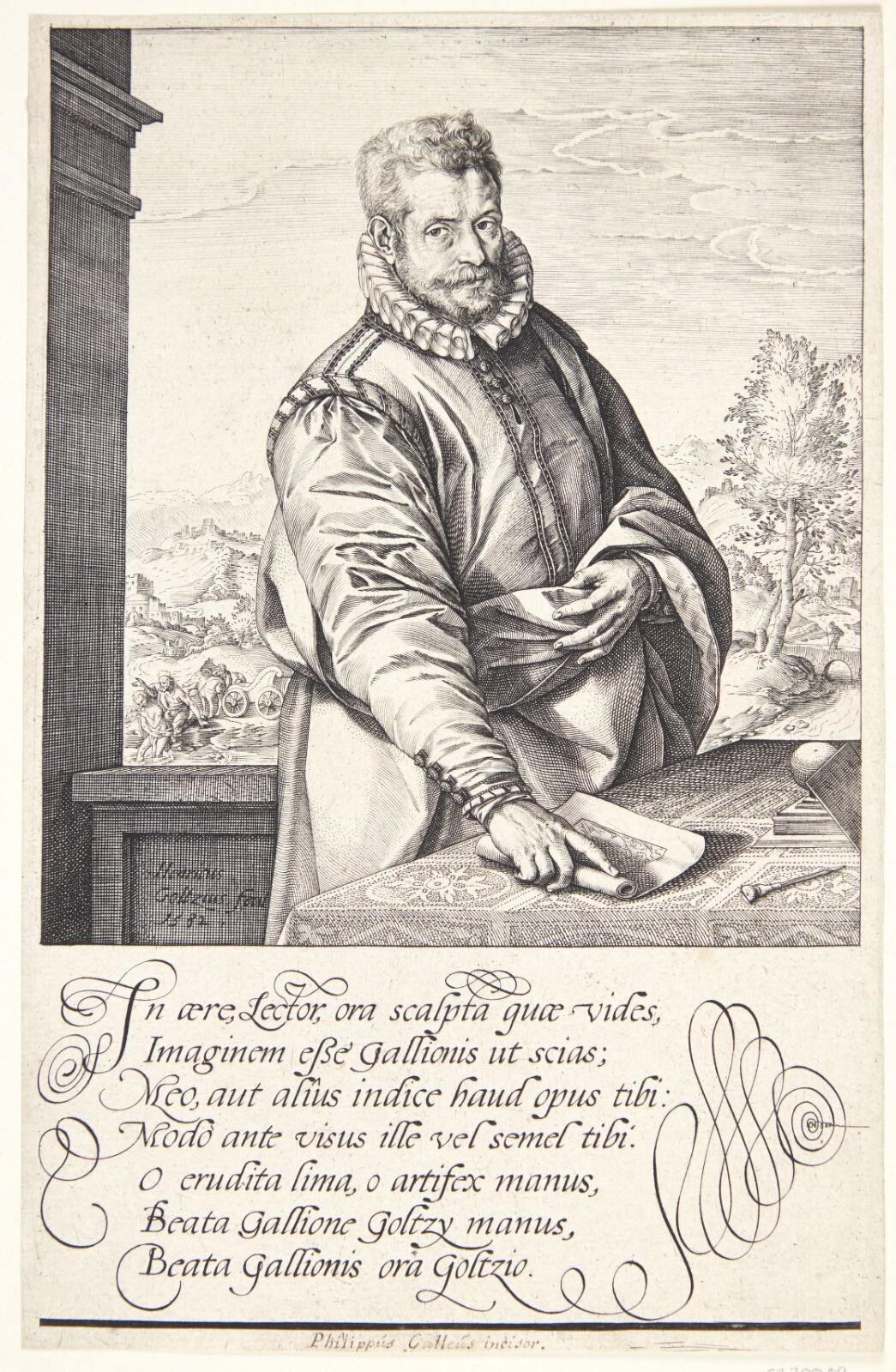 Hendrick Goltzius, Philip Galle