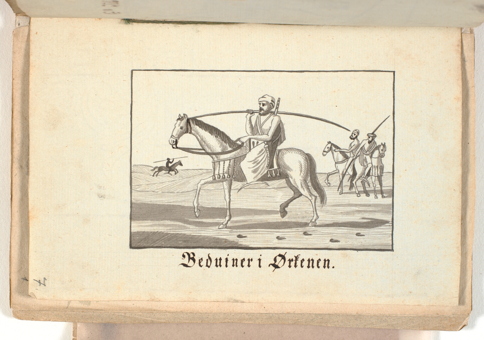 P.C. Skovgaard, Fire mænd til hest.