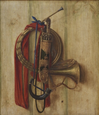 Trompe l’Oeil with Christian V’s Equipment for Par Force Hunt