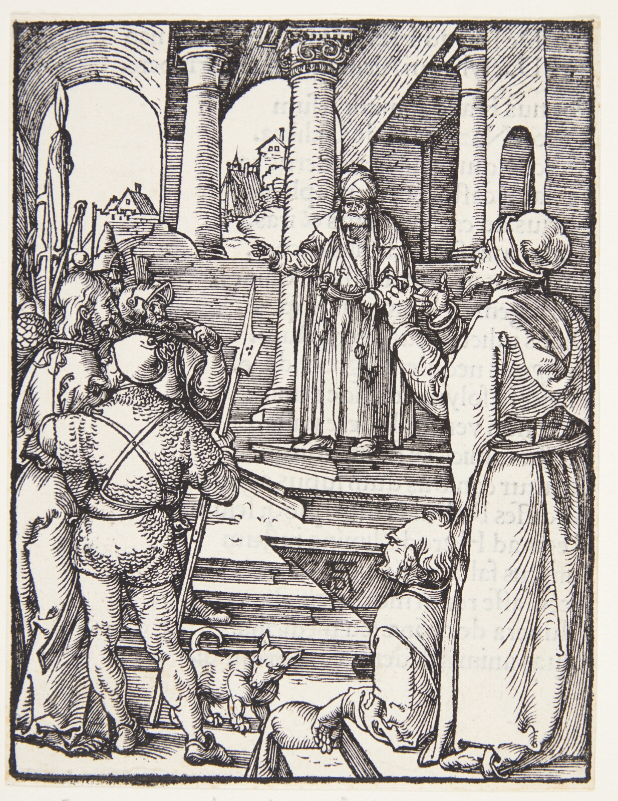 Albrecht Dürer, Kristus for Pilatus