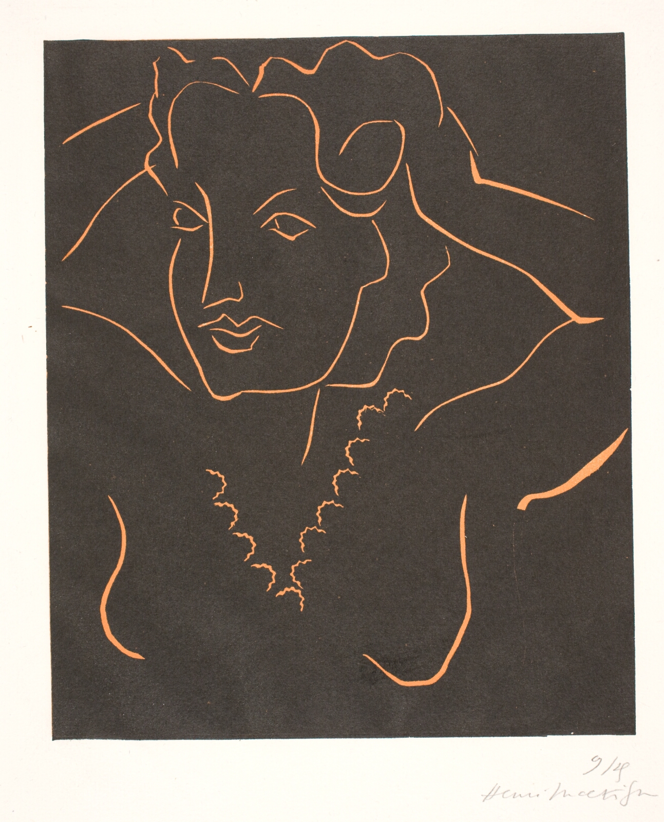 Henri Matisse, Buste de femme (Femme se coiffant)