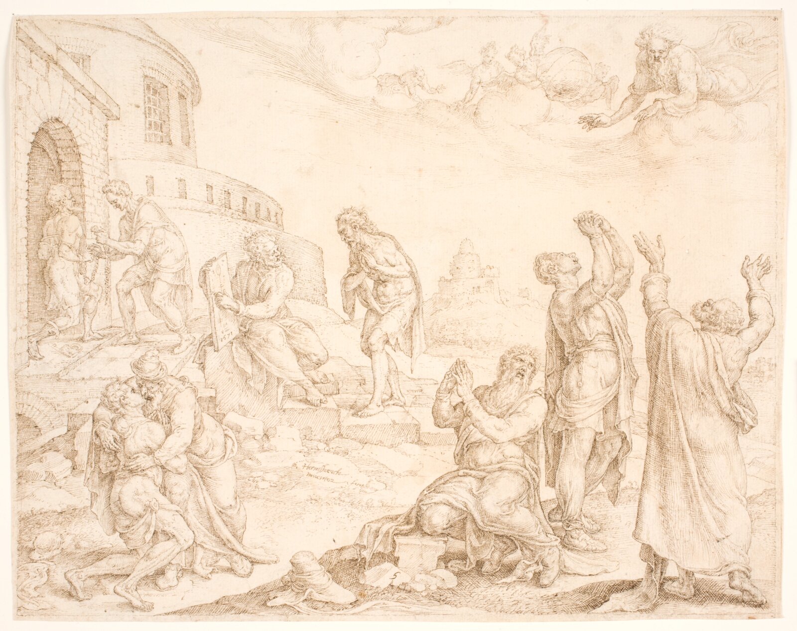 Maarten van Heemskerck, Et dimitte nobis (og forlad os)