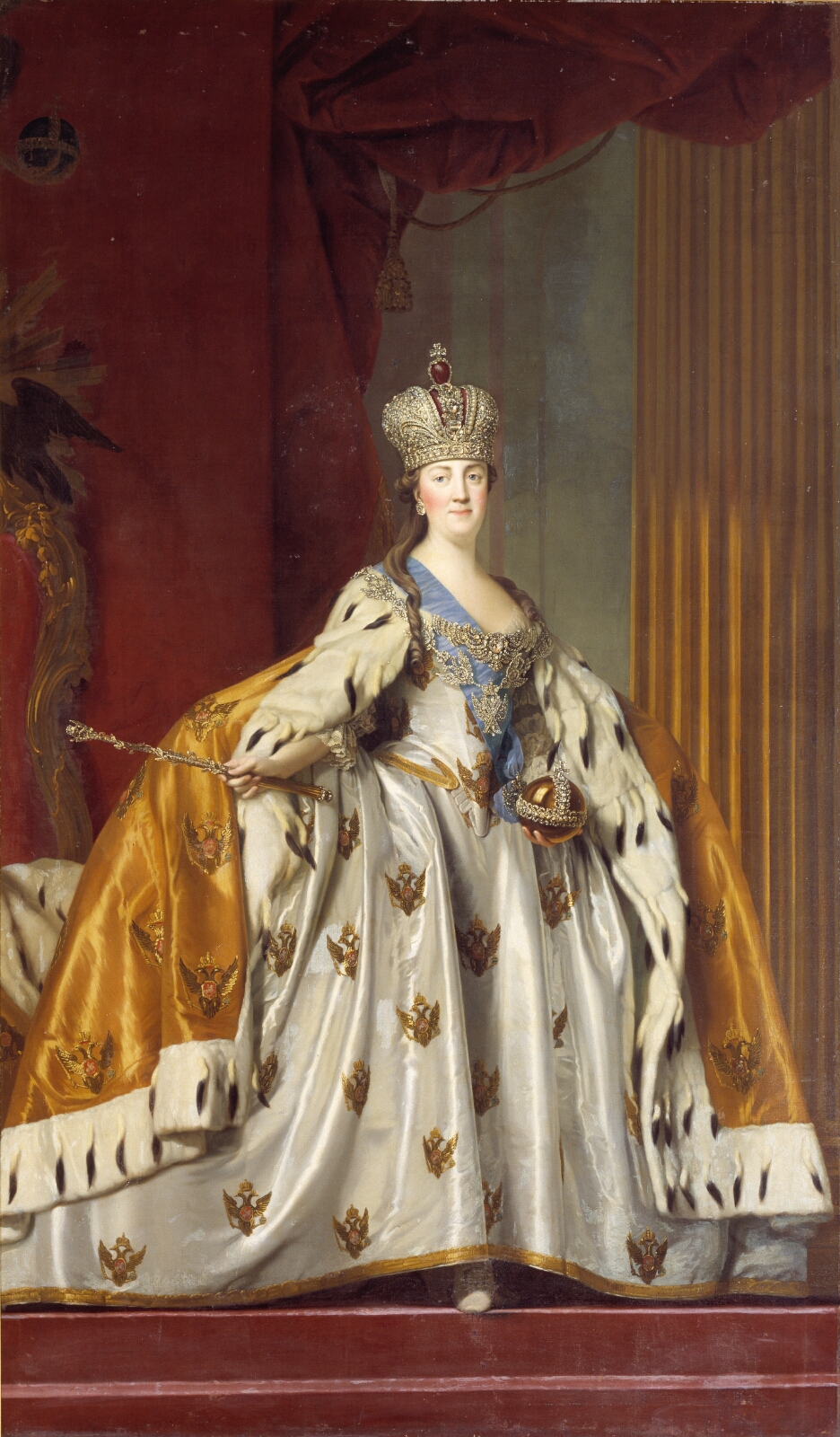 Vigilius Eriksen, Katharina II af Rusland i kroningsdragt