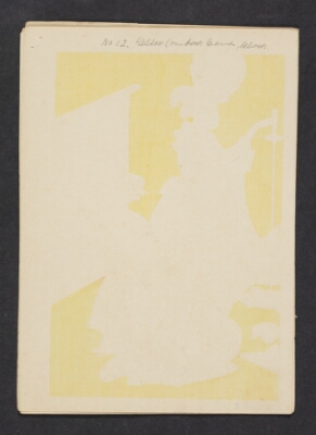 Geishaer forbereder underholdning (aftryk fra gul baggrundsblok), Chōbunsai Eishi, 1895-1905
