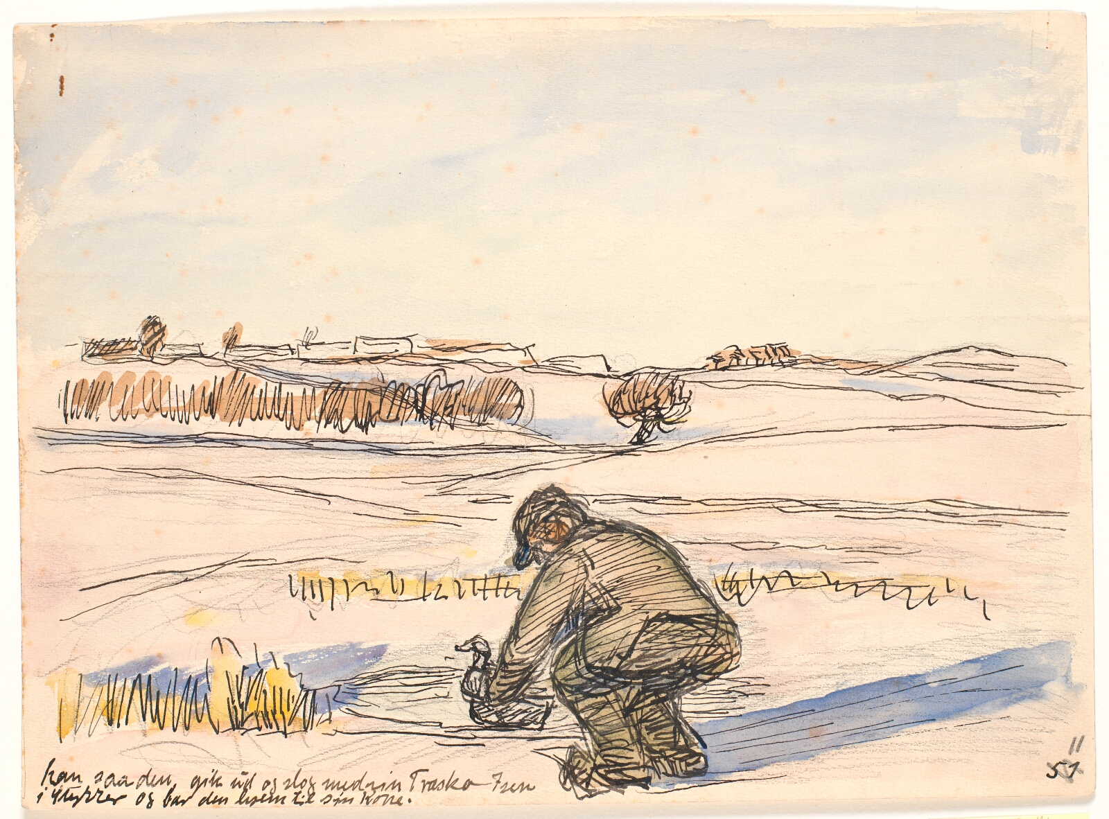 Fritz Syberg, Han saa den...