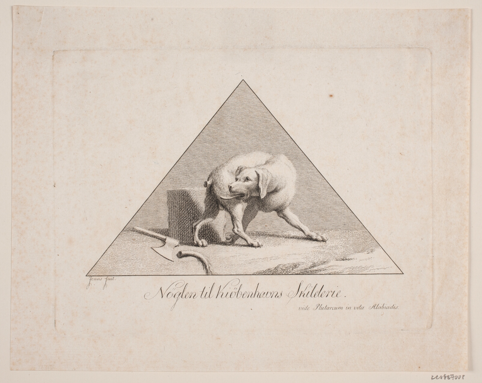 J.F. Clemens, "Nøgle til Kiøbenhavns Skilderie"