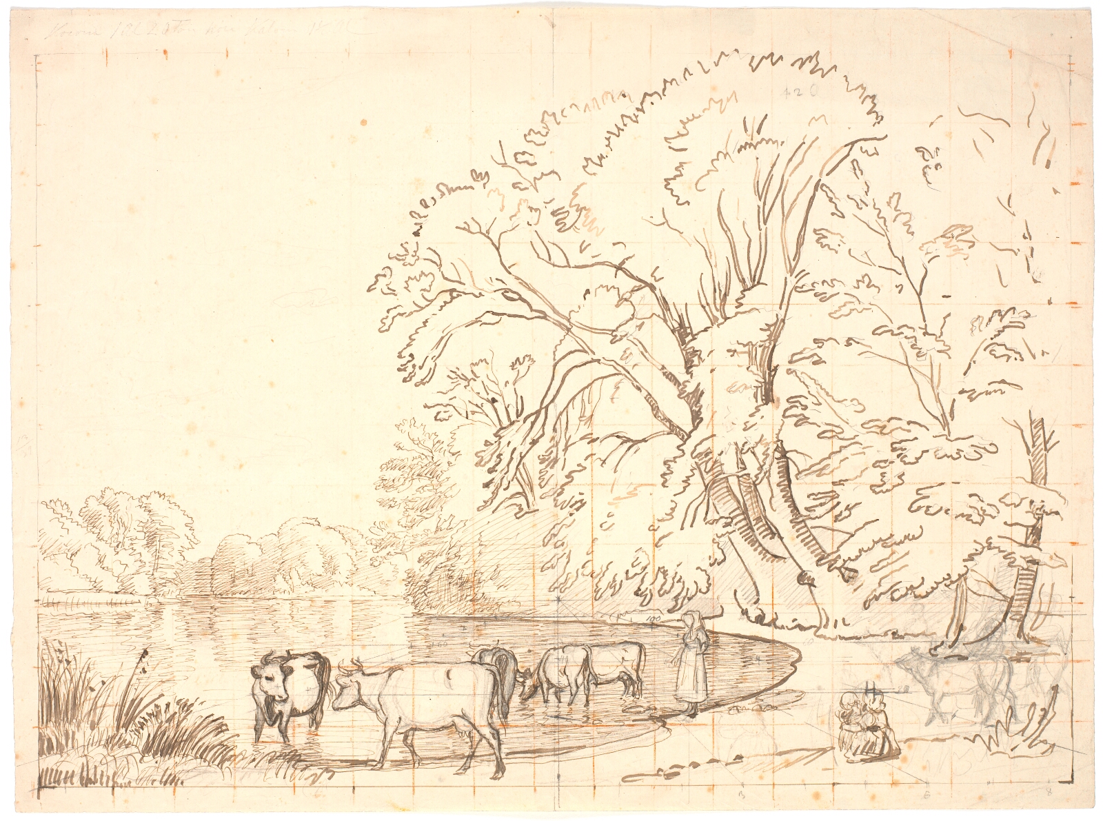 P.C. Skovgaard, Køer ved en skovsø