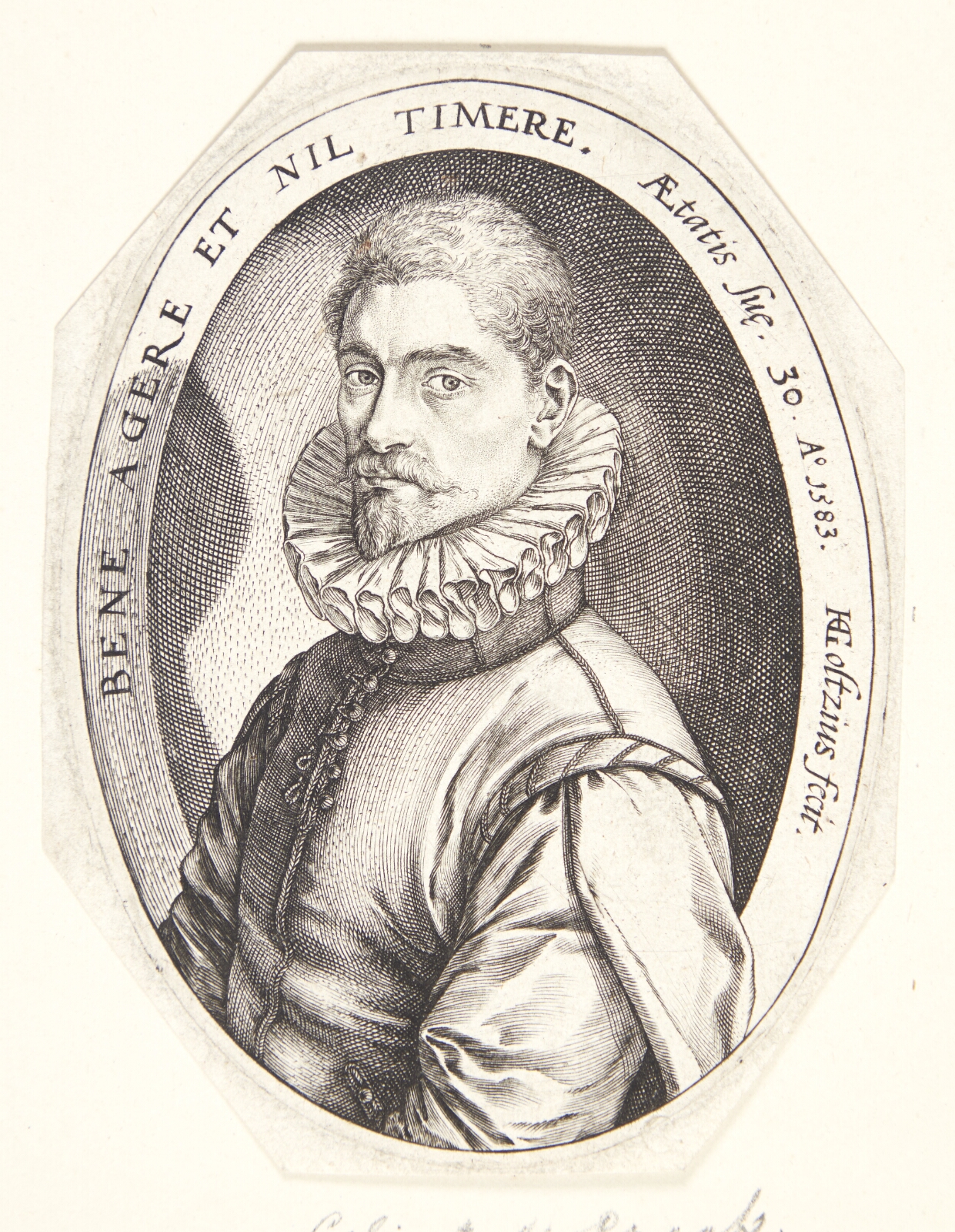 Hendrick Goltzius, Hieronymus Scholiers
