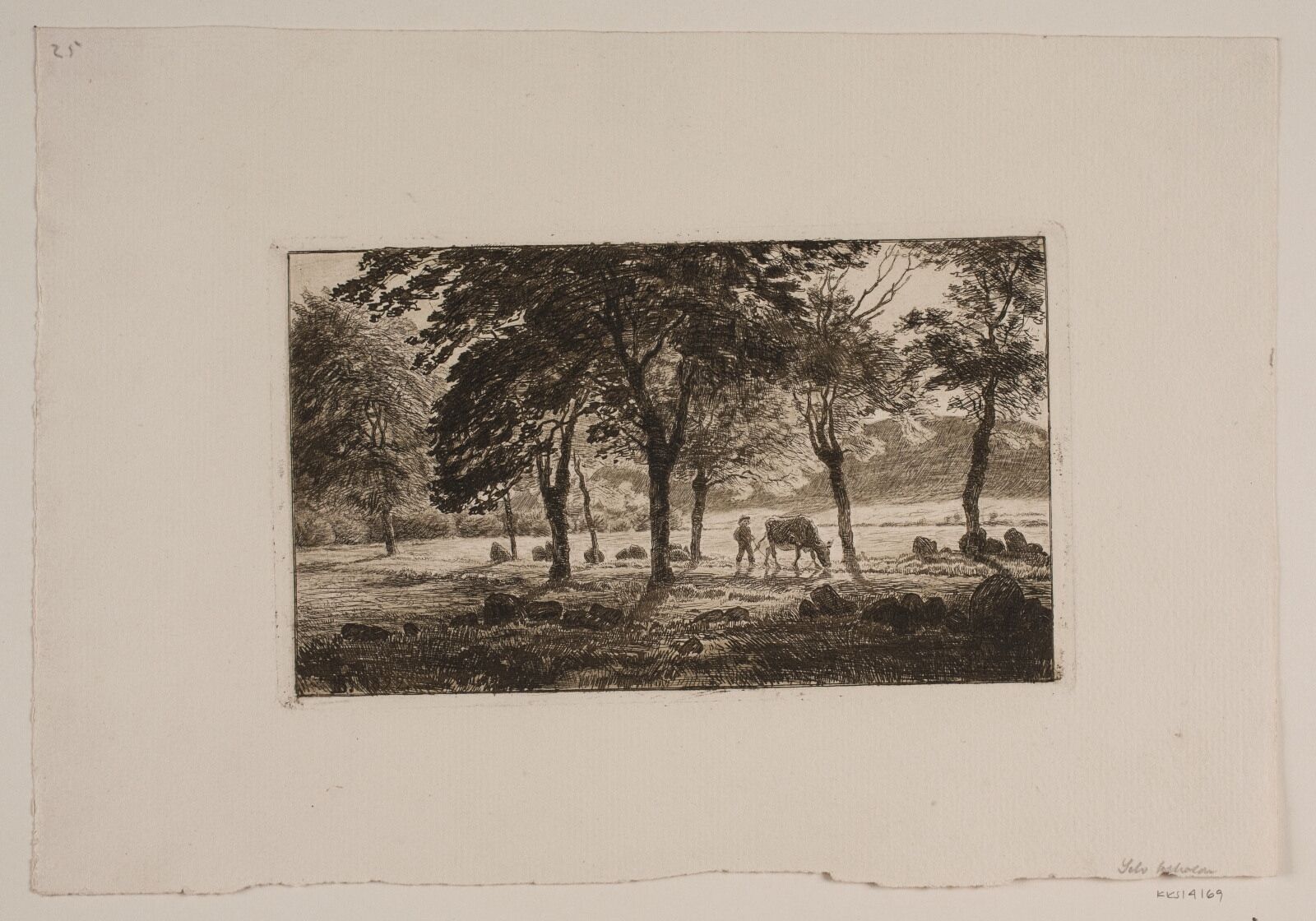 Niels Skovgaard, Alléen