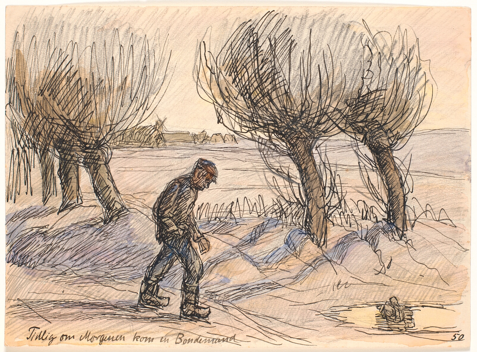 Fritz Syberg, Tidlig om Morgenen kom en Bondemand