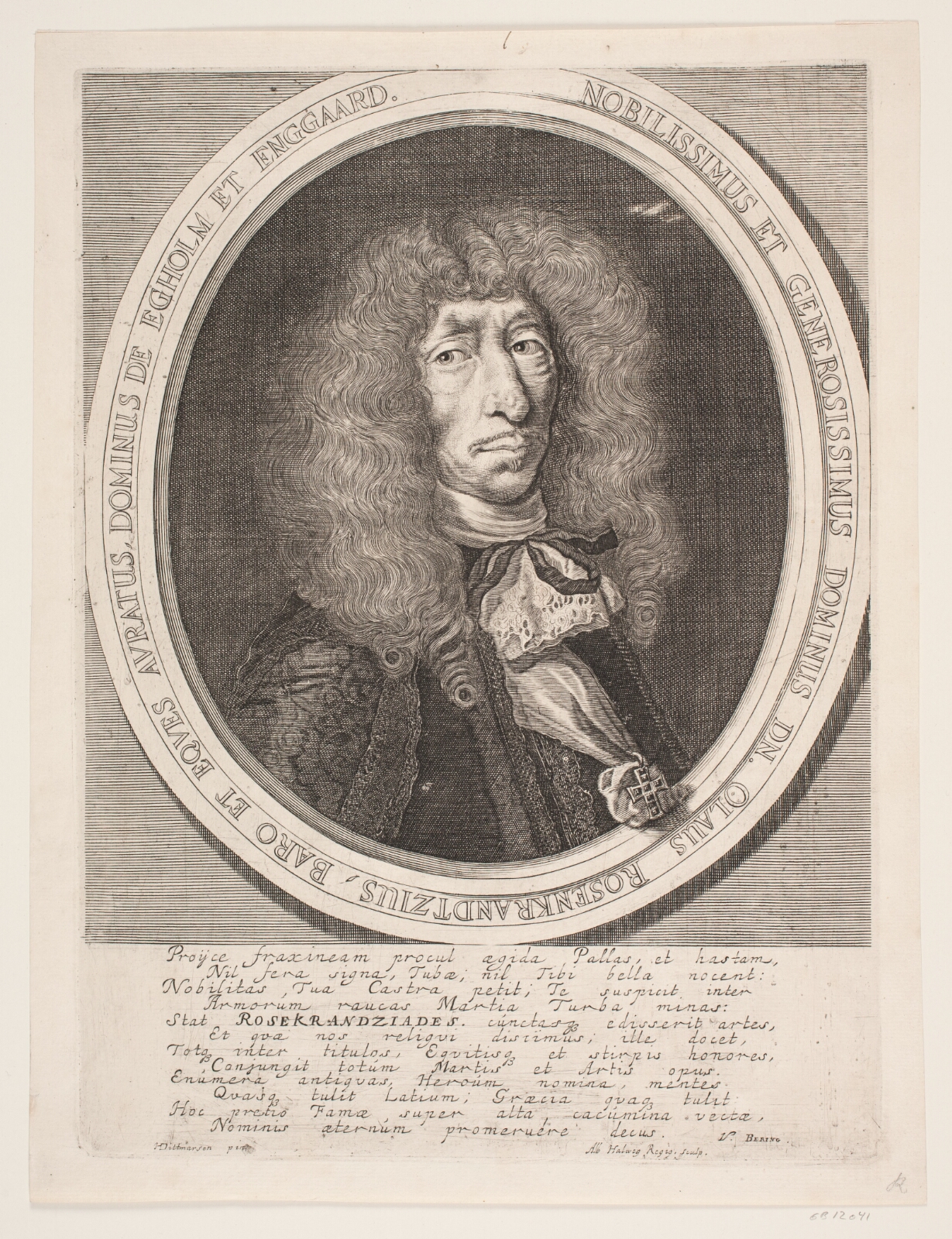 Albert Haelwegh, Oluf Rosenkrantz