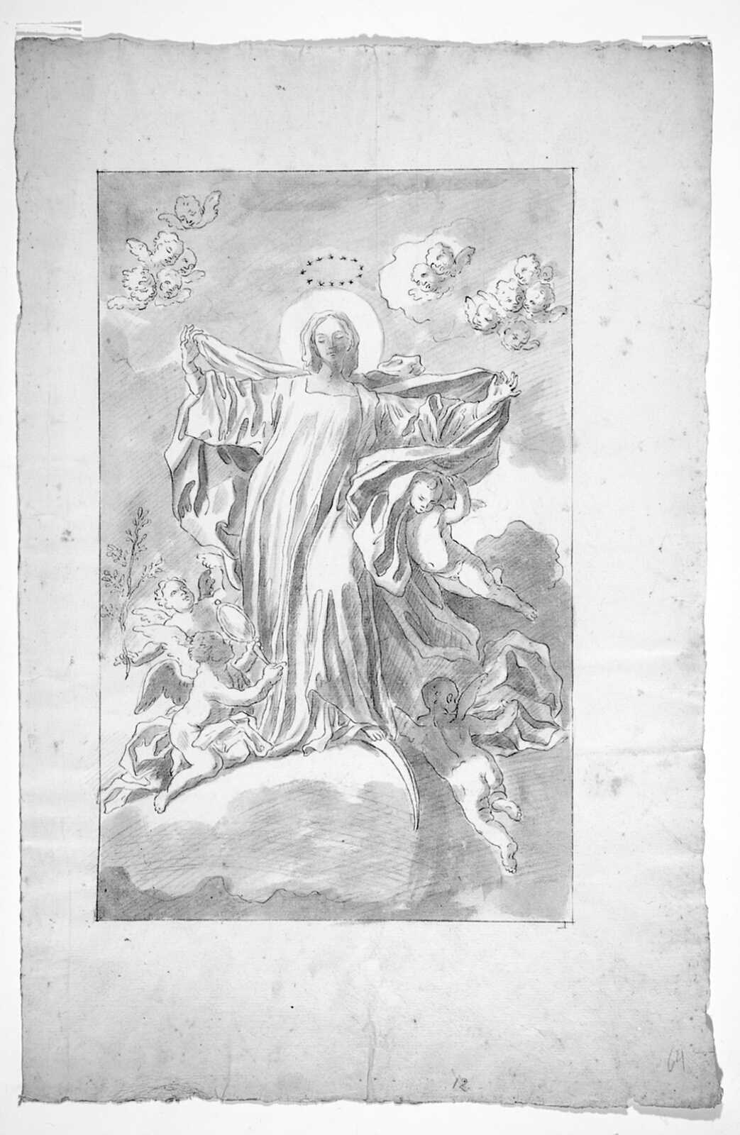 Francesco Solimena, Den ubesmittede undfangelse