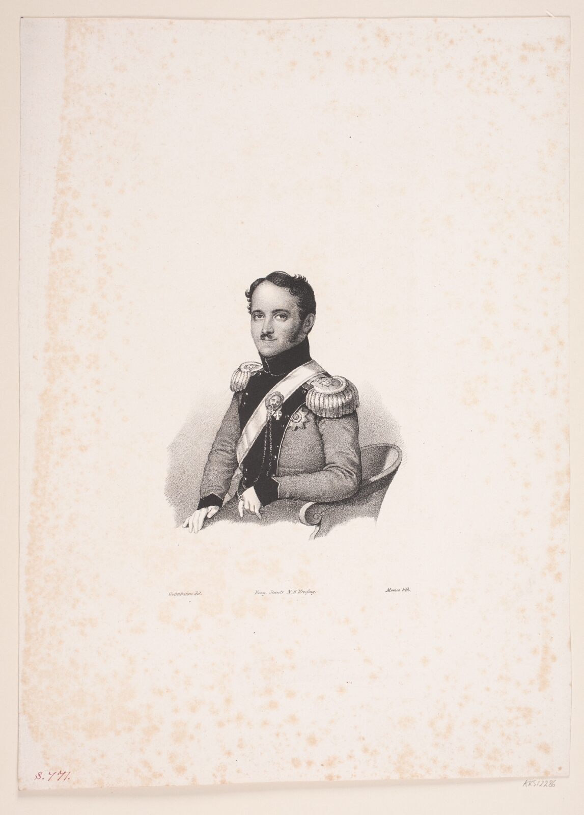 David Monies, Prins Frederik Ferdinand