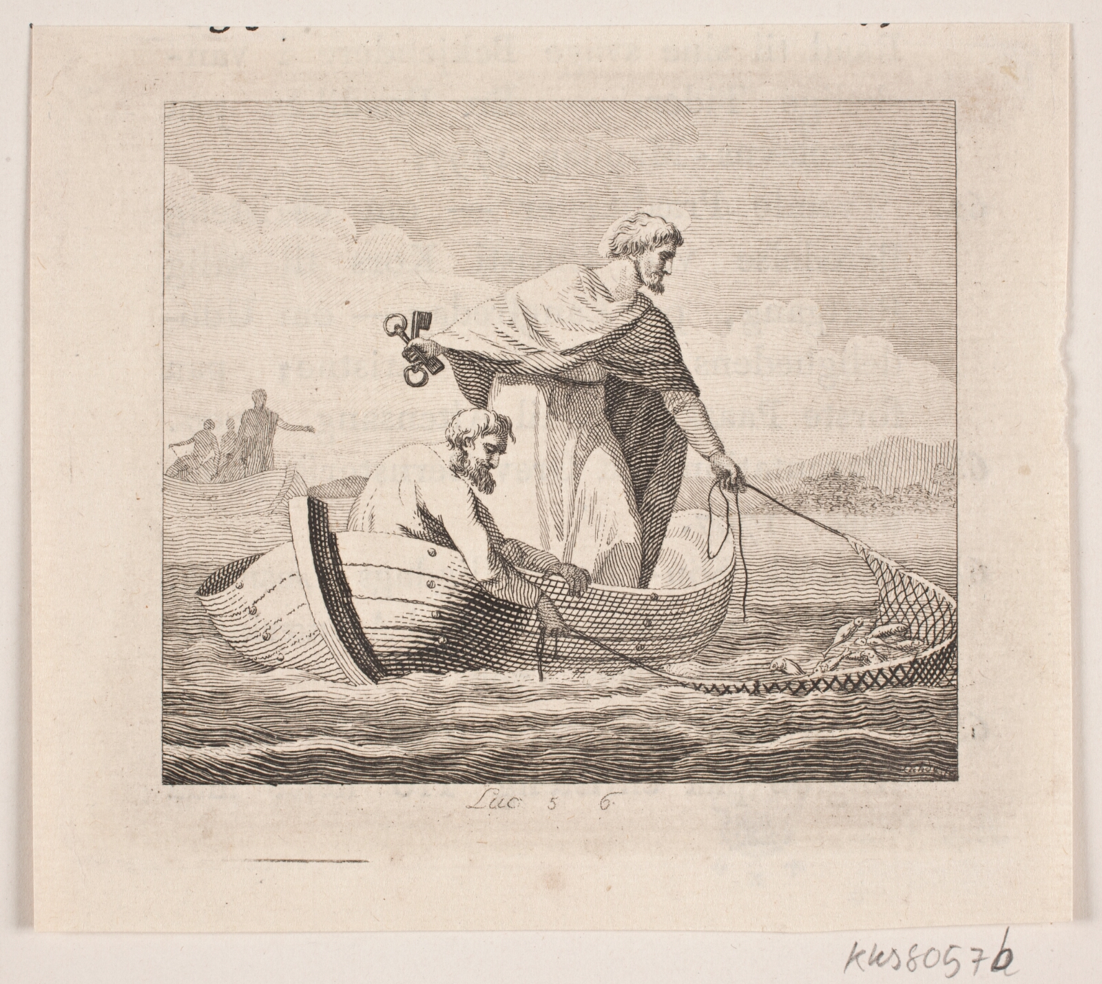 Gerhard Ludvig Lahde, Peters fiskefangst