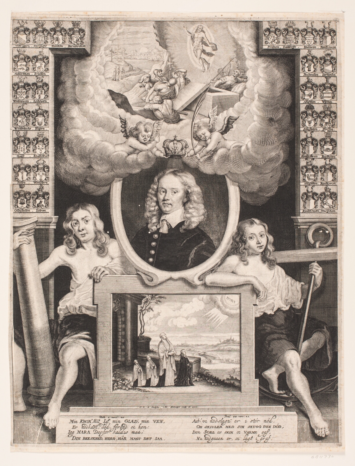 Albert Haelwegh, Frederik Barnewitz. Mindeblad