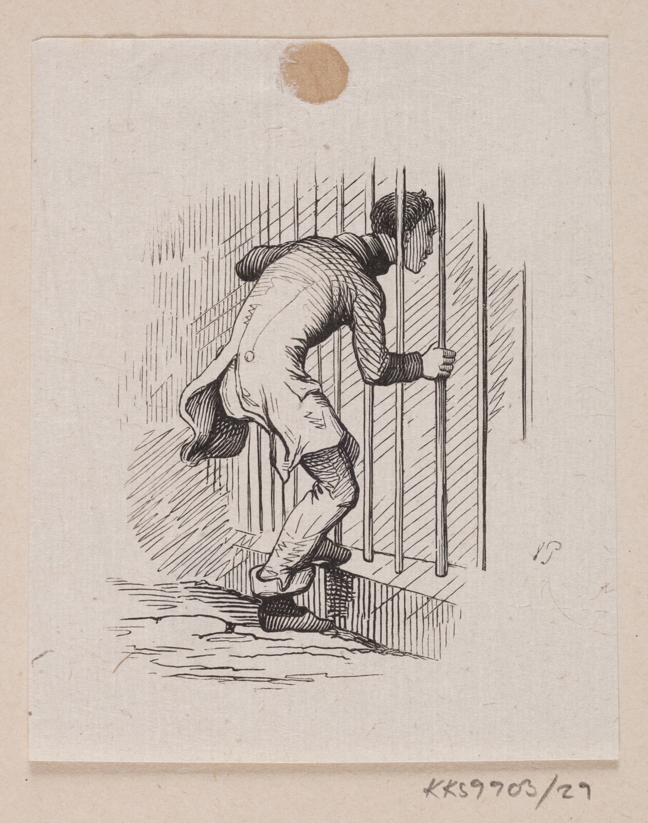 H.P. Hansen, Illustration til "Lykkens Kalosker" i H.C. Andersen, "Eventyr og Historier", Bind 1