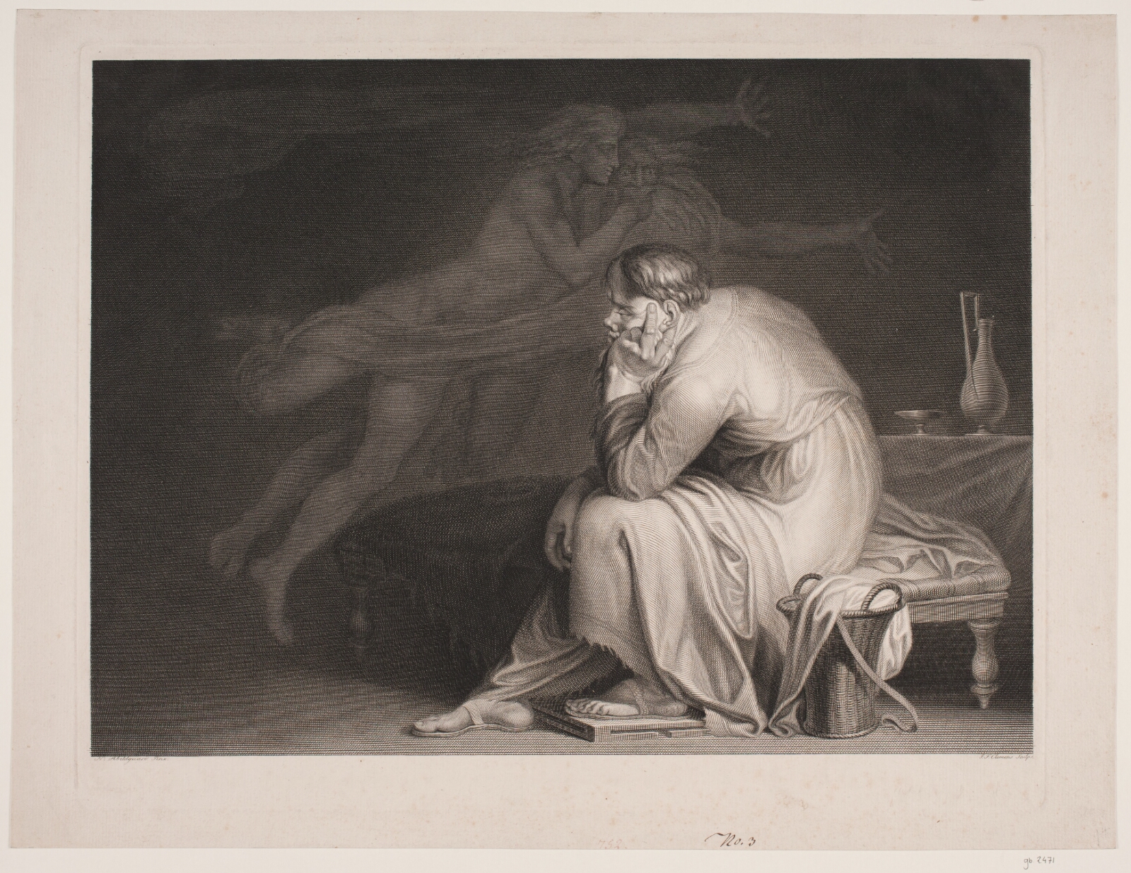 Frederik Bloemaert, Udsigt over klippekyst