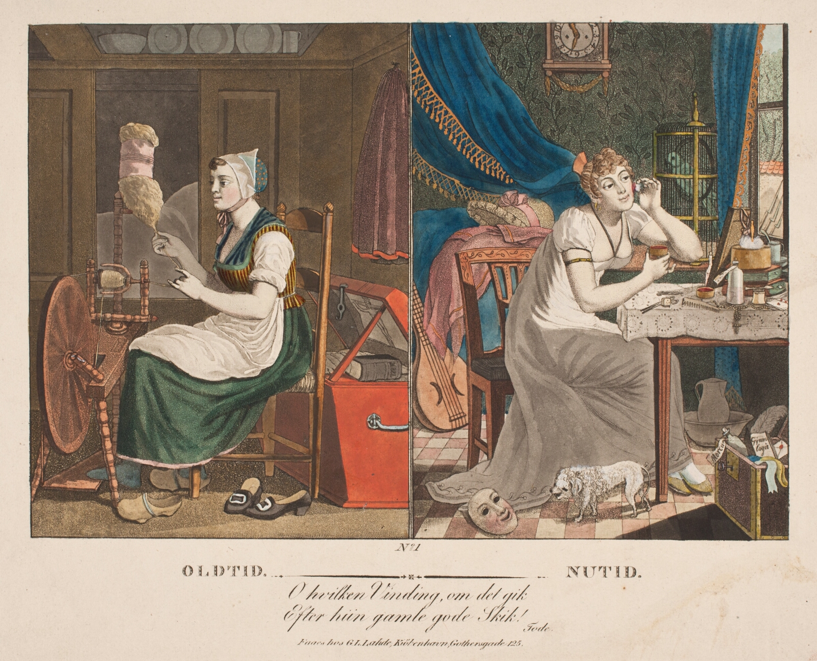 Gerhard Ludvig Lahde, Oldtid - nutid no. 1