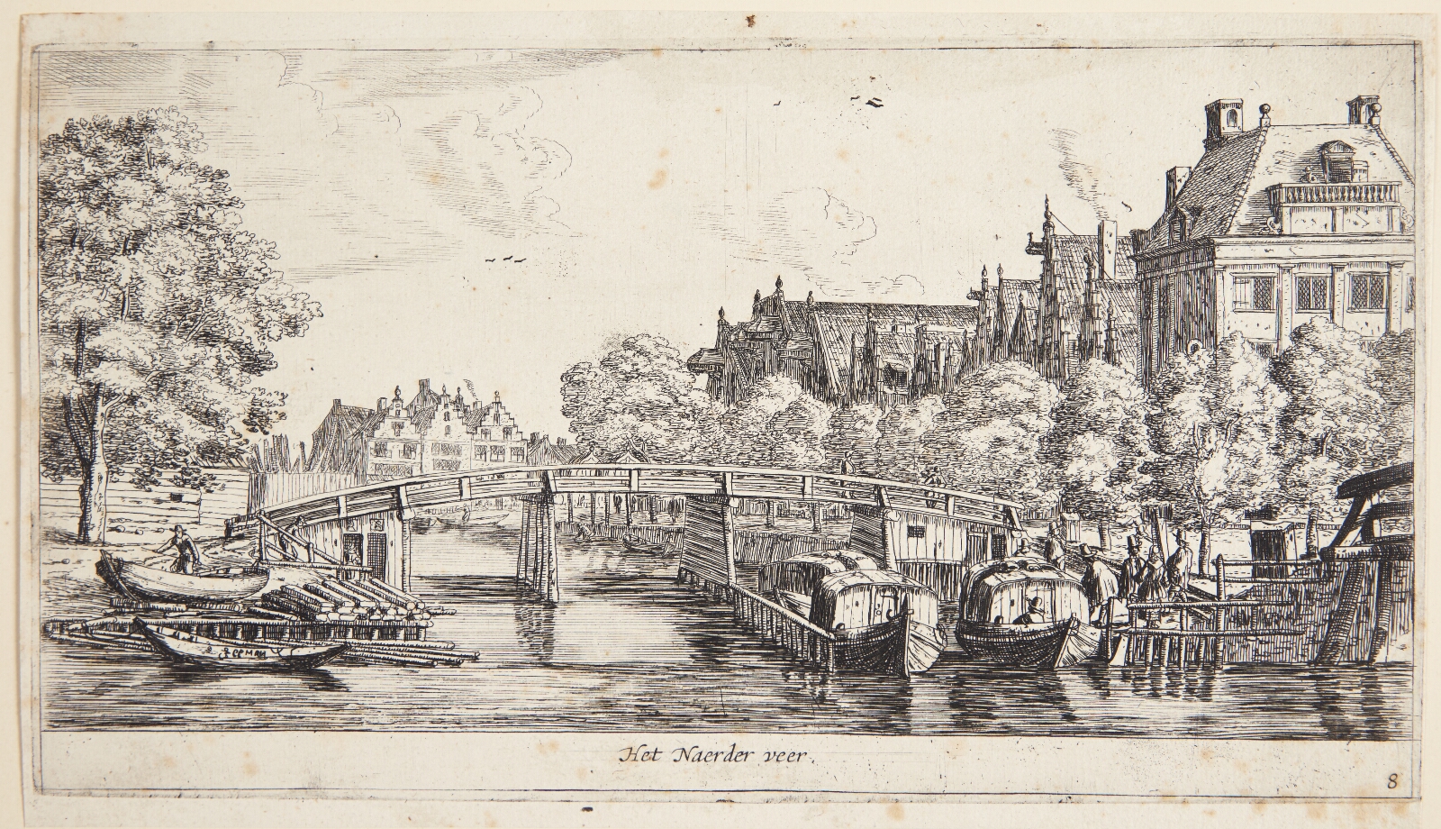 Reinier Zeeman, Færgebåde til Naarden