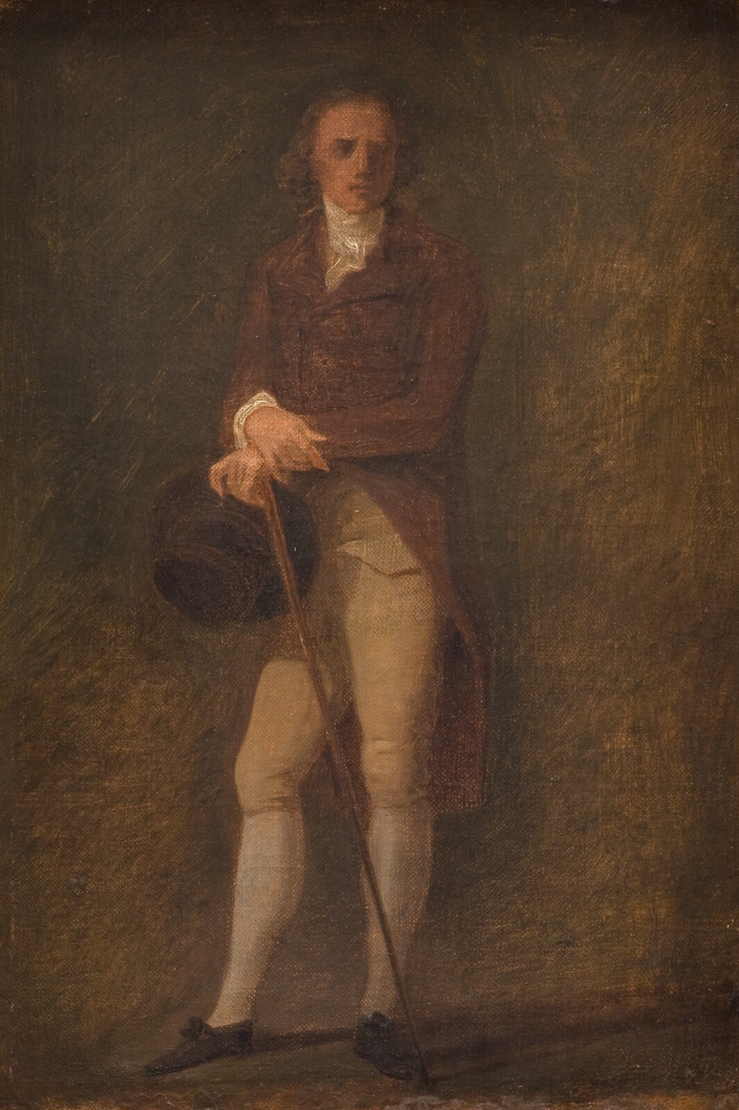 Jens Juel, Portrætskitse. Maleren N.A. Abildgaard (?).