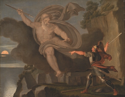 Fingal´s Battle with the Spirit of Loda