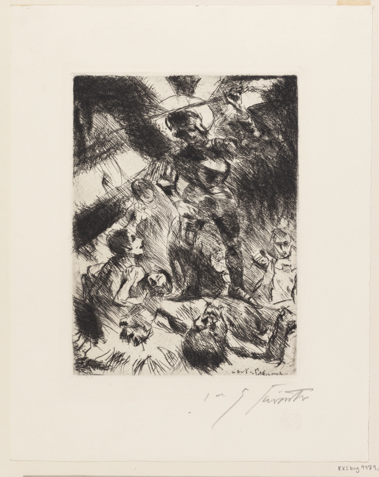 Lovis Corinth, "Der Heilige Michael"