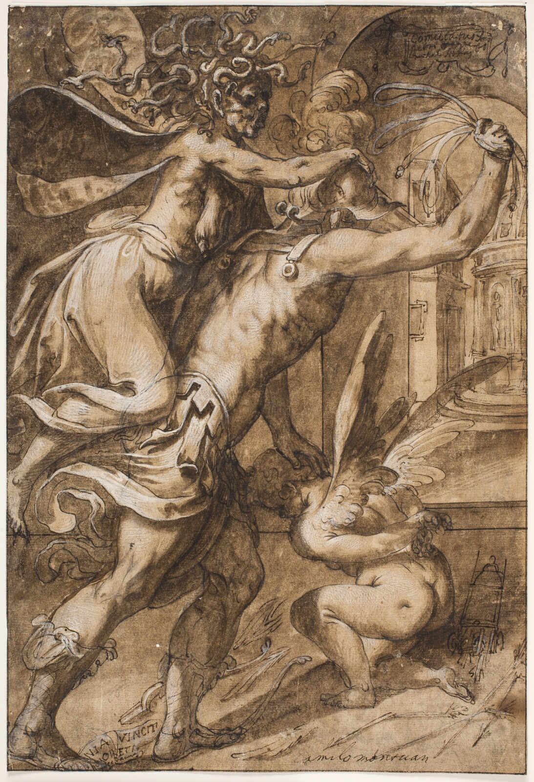 Eugène Delacroix, Hercule et Antée