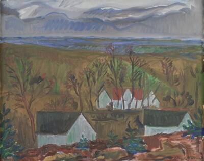 View over Tibirke Mose